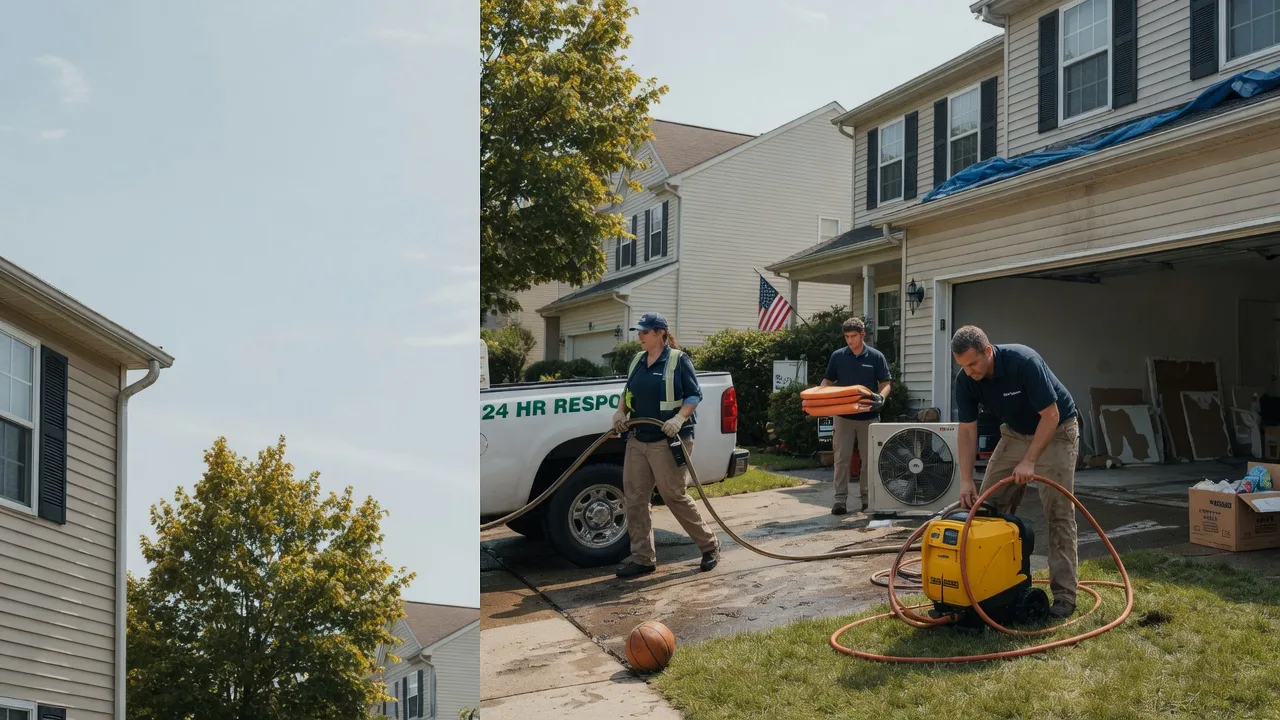 Emergency Water Damage Restoration in Oakwood, IL near me